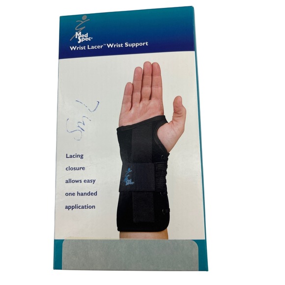 Med Spec Other - Med Spec Wrist Lacer Wrist Support Left Small Black Lacing Closure New in Box